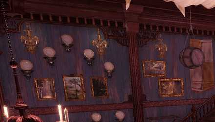 Blue Wooden Walls Image