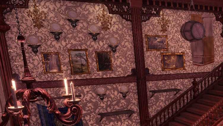 Botanical Patterned Wall Image