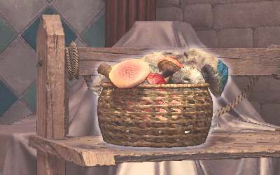 Basket of Mushrooms Image