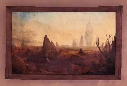 Wildspire Wastes Painting Image