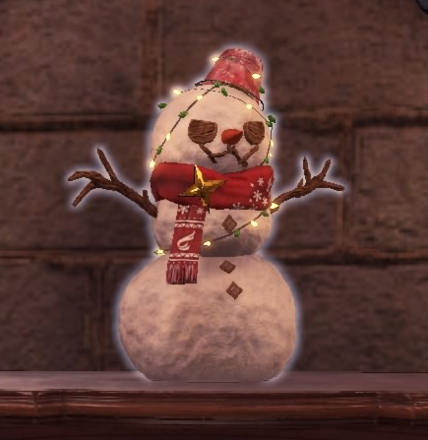 Joyful Snowman Image