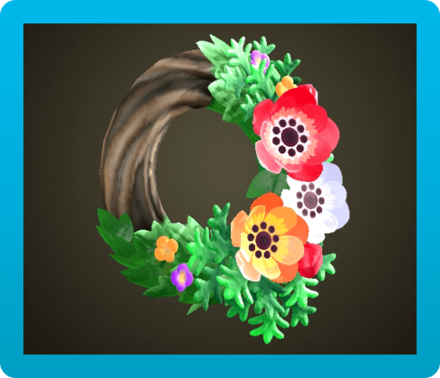 Windflower Wreath Image
