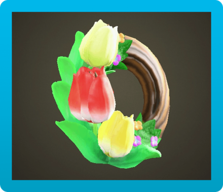 Tulip Wreath Image