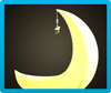 Crescent-Moon Chair Icon
