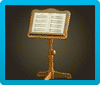 Music Stand Icon