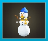 Three-Tiered Snowperson Icon