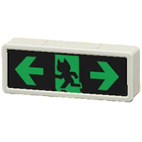 The ←→ version of Exit Sign
