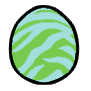Monster Hunter Stories - Green Nargacuga Egg 1