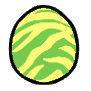 Monster Hunter Stories - Green Nargacuga Egg 1