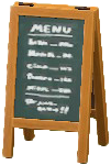 Menu Chalkboard Image