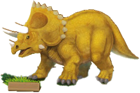 Throwback Dino Screen Image