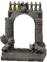 Throwback Gothic Mirror Image