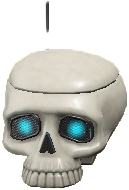 Throwback Skull Radio Image