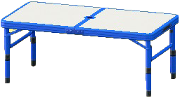 The Blue version of Outdoor Table