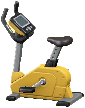 The Yellow version of Exercise Bike