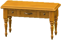 The Natural version of Antique Console Table