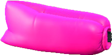 The Pink version of Inflatable Sofa