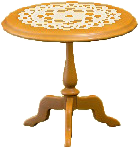 The Natural version of Antique Mini Table