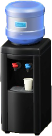 The Black version of Water Cooler