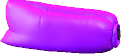 The Purple version of Inflatable Sofa