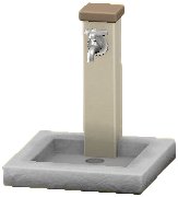 The Concrete version of Garden Faucet