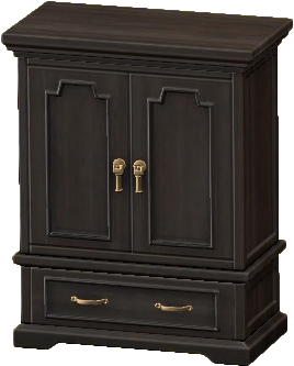 The Black version of Antique Wardrobe