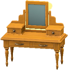 The Natural version of Antique Vanity