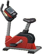 The Red version of Exercise Bike
