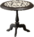 The Black version of Antique Mini Table