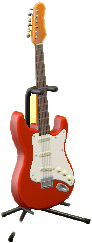 The Fire Red version of Rock Guitar