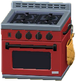 The Red version of Gas Range