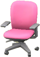 The Pink version of Modern Office Chair