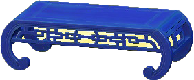 The Blue version of Imperial Low Table