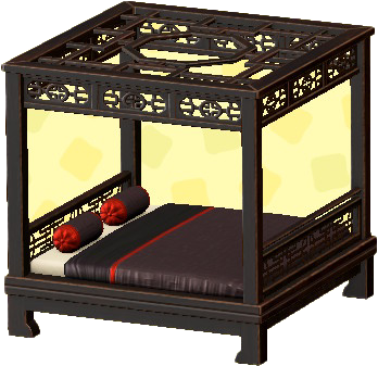 The Black version of Imperial Bed