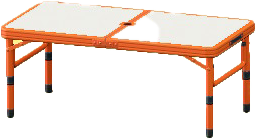 The Red version of Outdoor Table