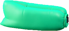 The Green version of Inflatable Sofa