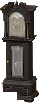 The Black version of Antique Clock