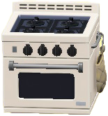 The White version of Gas Range