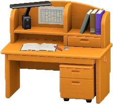 The Light Brown version of Study Desk