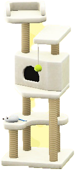 The White version of Cat Tower