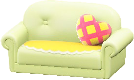 The Yellow version of Cute Sofa