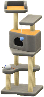 The Gray version of Cat Tower