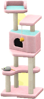 The Pink version of Cat Tower
