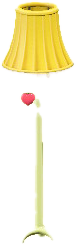 The Yellow version of Cute Floor Lamp