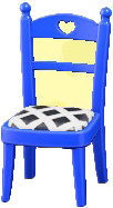 ACNH - The Blue version of Cute Chair