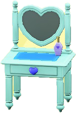 ACNH - The Sky Blue version of Cute Vanity