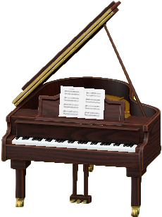 The Walnut version of Grand Piano