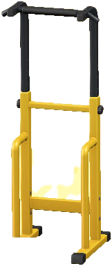 The Yellow version of Pull-Up-Bar Stand
