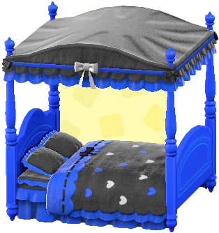 The Blue version of Cute Bed