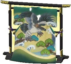 The Hawk version of Elaborate Kimono Stand